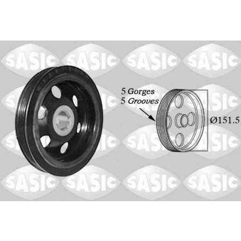 Poulie, vilebrequin SASIC 2156070