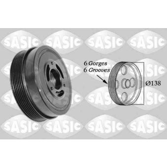 Poulie, vilebrequin SASIC OEM 11237514461