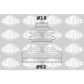 Soufflets de cardan avant SASIC OEM 328771 Soufflets de cardan avant SASIC OEM 328771