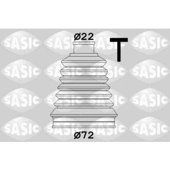 Soufflets de cardan avant SASIC OEM 329311 Soufflets de cardan avant SASIC OEM 329311