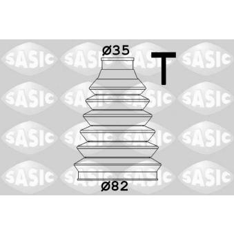 Soufflets de cardan avant SASIC [2933313]