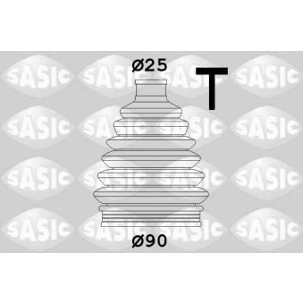 Soufflets de cardan avant SASIC OEM 329396