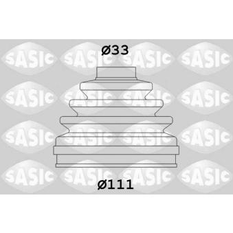 Soufflets de cardan avant SASIC OEM 329399