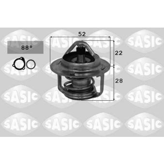Thermostat d'eau SASIC OEM 1305A280 Thermostat d'eau SASIC OEM 1305A280