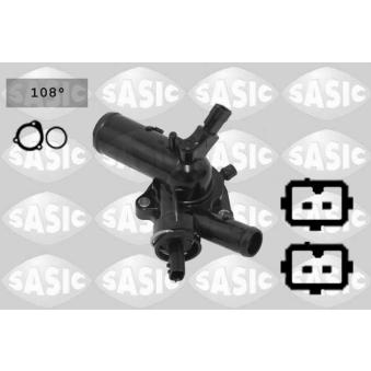 Thermostat, liquide de refroidissement SASIC 3304030 pour RENAULT TWINGO 1.2 16V - 75ch