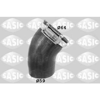 Gaine de suralimentation SASIC 3336120 pour SEAT LEON 2.0 TFSI - 200cv