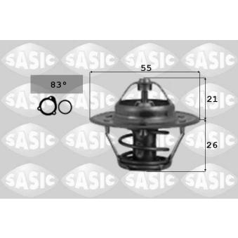 Thermostat d'eau SASIC OEM 9616090280