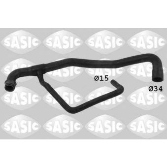 Durite de radiateur SASIC 3400031 pour PEUGEOT EXPERT 1.9 D - 69cv