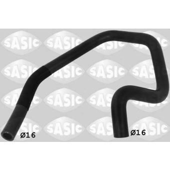 Durite de radiateur SASIC 3400146 pour RENAULT EXPRESS 1.6 16V - 109cv