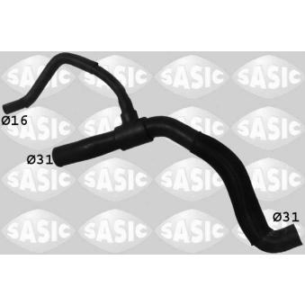 Durite de radiateur SASIC 3404106 pour KIA STONIC 1.9 DCI - 110cv