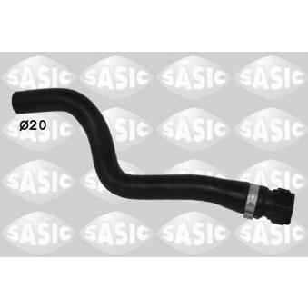 Durite de radiateur SASIC 3404189 pour RENAULT CLIO 1.5 dCi - 80cv