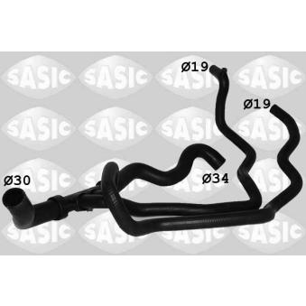Durite de radiateur SASIC OEM 215038371R