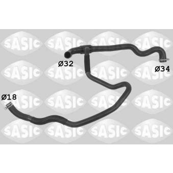 Durite de radiateur SASIC [3404225]