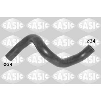 Durite de radiateur SASIC 3406473 pour NISSAN QASHQAI 1.6 - 114cv