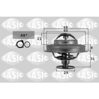 Thermostat d'eau SASIC OEM 7700697157 Thermostat d'eau SASIC OEM 7700697157