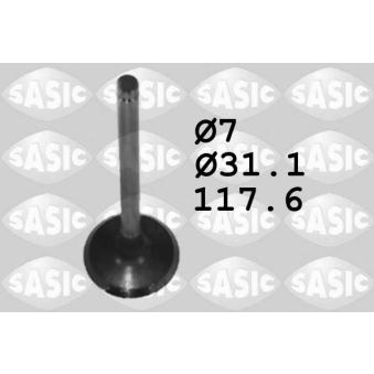 Soupape d'échappement SASIC 4000909