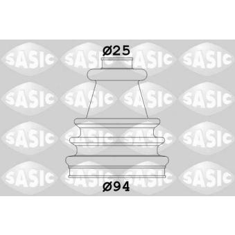 Soufflets de cardan avant SASIC OEM 7701201810 Soufflets de cardan avant SASIC OEM 7701201810