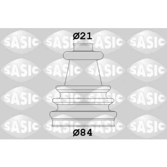 Soufflets de cardan avant SASIC OEM 7701201452