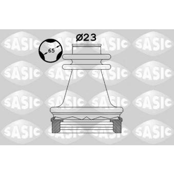 Soufflets de cardan avant SASIC 4003472 pour NISSAN KUBISTAR 1.2 - 60cv