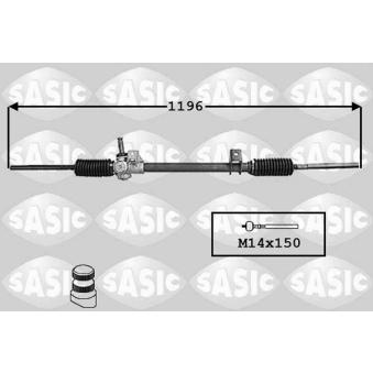 Crémaillière de direction SASIC 4006017B
