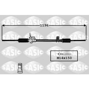 Crémaillière de direction SASIC 4006018B
