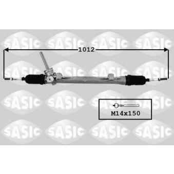 Crémaillière de direction SASIC OEM 8200902356