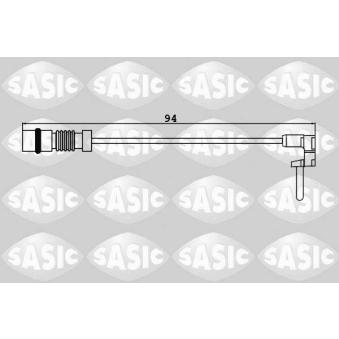 Contact d'avertissement, usure des plaquettes de frein SASIC OEM 1405401217