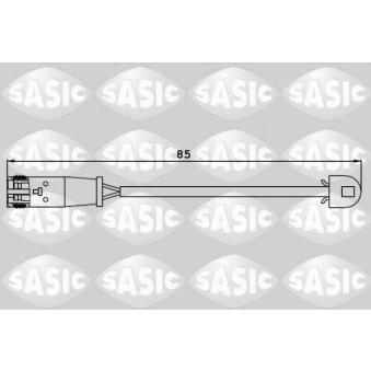 Contact d'avertissement, usure des plaquettes de frein SASIC OEM 9065401317