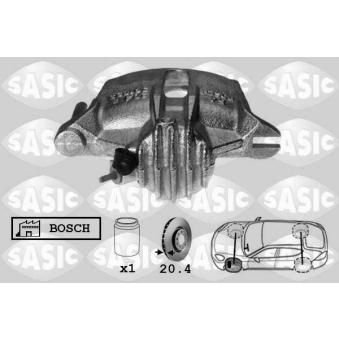 Étrier de frein avant gauche SASIC OEM 4400K7