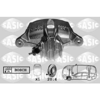 Étrier de frein avant gauche SASIC OEM 4400P2