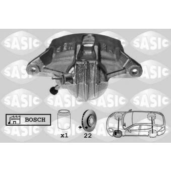Étrier de frein avant gauche SASIC OEM 1617292080