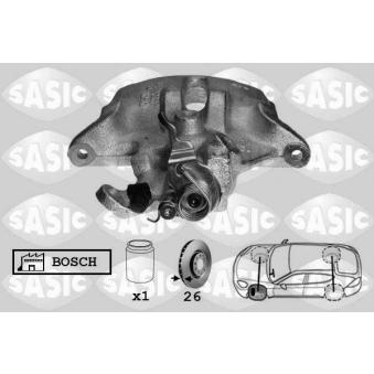 Étrier de frein avant gauche SASIC OEM 4400L6