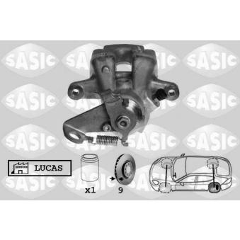 Étrier de frein arrière gauche SASIC OEM 4400R2