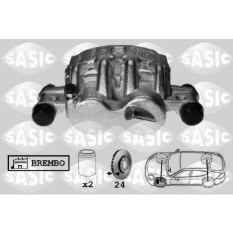 Étrier de frein avant gauche SASIC OEM 77364042