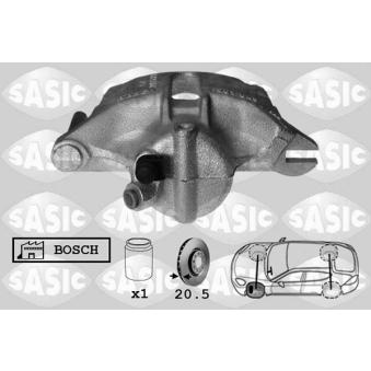 Étrier de frein avant gauche SASIC OEM 7701207786