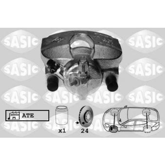 Étrier de frein avant gauche SASIC OEM 7701049091