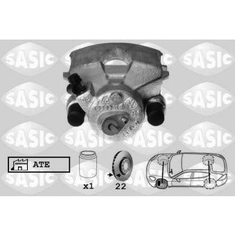 Étrier de frein avant gauche SASIC OEM 1K0615123D