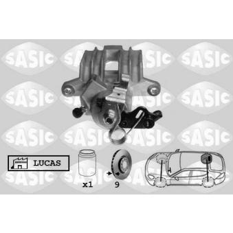 Étrier de frein arrière droit SASIC OEM 1J0615424B