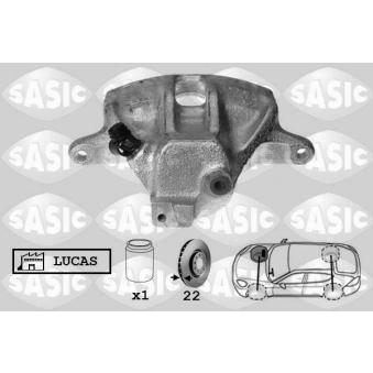 Étrier de frein avant droit SASIC OEM 8E0615124