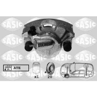 Étrier de frein avant gauche SASIC OEM 6188429