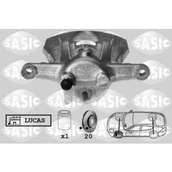 Étrier de frein avant gauche SASIC OEM 5542005