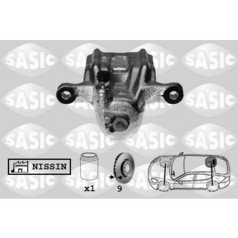 Étrier de frein arrière droit SASIC OEM 43210SP0E01