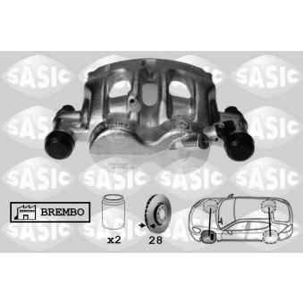 Étrier de frein avant gauche SASIC OEM 0044205583
