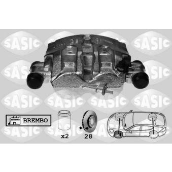 Étrier de frein avant gauche SASIC OEM 42560072