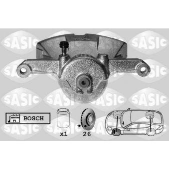 Étrier de frein avant gauche SASIC OEM 41011JD00A