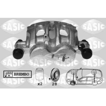 Étrier de frein avant gauche SASIC OEM A0044202783