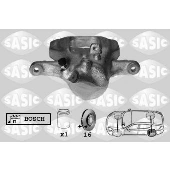 Étrier de frein arrière gauche SASIC OEM 2E0615423