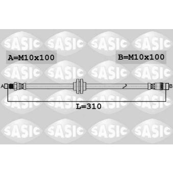 Flexible de frein SASIC [6600073]