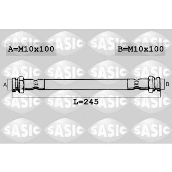 Flexible de frein SASIC [6600074]