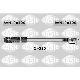 Flexible de frein SASIC 6600081
